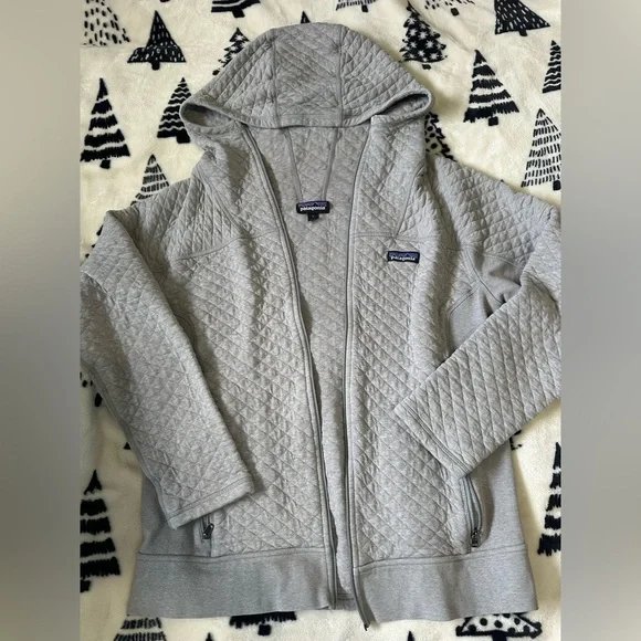 Patagonia women’s organic cotton quilt jacket size large Perfect - Picture 1 of 5